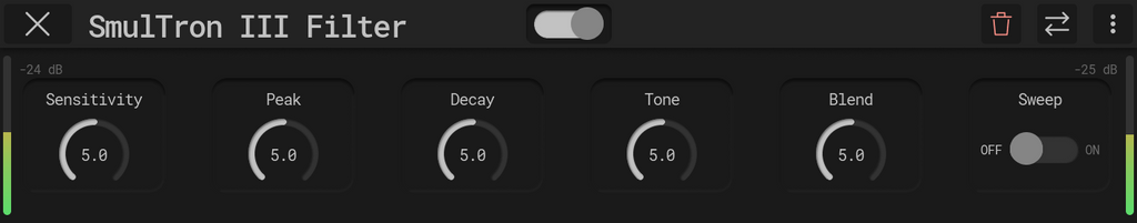 SmulTron III Envelope Filter