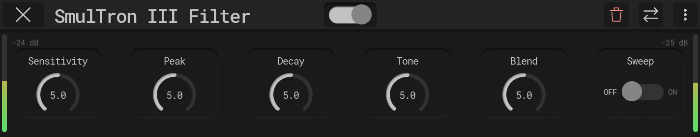 SmulTron III Envelope Filter